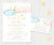 Twinkle Twinkle Little Star Gender Reveal Invitations and Printables