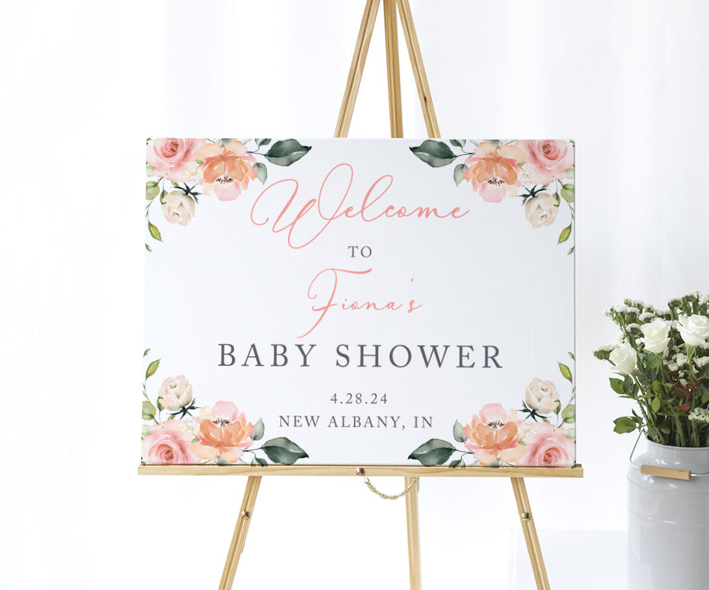 Baby Shower & Gender Reveal Signs & Banners | Editable Templates