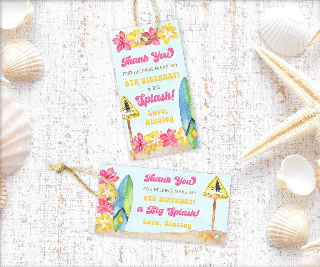 Pink Carnival Treat Bag Labels (EDITABLE INSTANT DOWNLOAD) – Chickabug, image size:1024x853