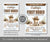 First rodeo blue and brown cowboy birthday invitation and smart phone evite with baby pony and western theme, editable templates.