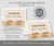 Flat and folded tent food label templates for cowboy western theme birthday.