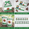 Football birthday editable templates including treat box label, candy bar wrapper, juice labels and birthday banner.