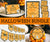 Halloween food cards, favor tags, banner and sign printables with cute ghost, bones and a heart & skull border.
