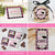 pink plaid wild one birthday favor tag and label templates.