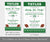 Ready, set, party football birthday 5 x 7" invitation and 1080 x 1920 px evite with goal post and football.