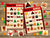 Beary Fun Bingo game cards, calling cards and colorful gummy bear game tokens on a rustic wood table.