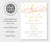 Twinkle little star pink and gold baby shower invitaion editable template.