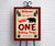 wild one lumberjack red buffalo plaid birthday welcome sign.