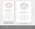 Virtual Baby Shower Invitation, Elephant Baby Shower, Girl Baby Shower, Long Distance Shower, Instant Download, Editable Template