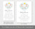 Virtual Baby Shower Invitation, Elephant Baby Shower, Boy Baby Shower, Long Distance Shower, Instant Download, Editable Template