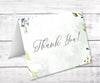 Greenery Baby Shower thank you card