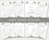Greenery Baby Shower Games, Eight Games included