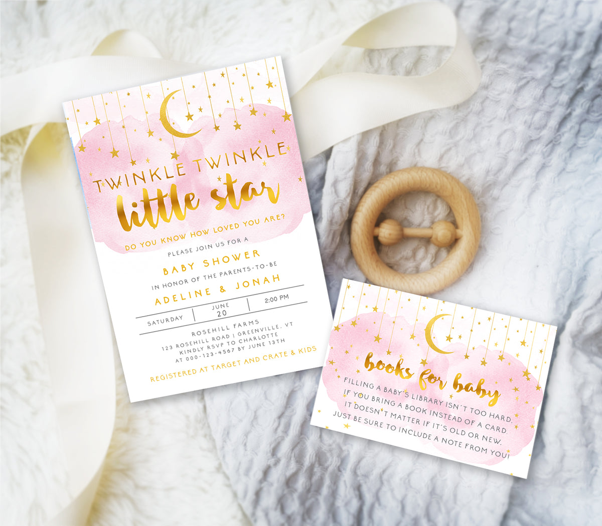 Officemax baby hot sale shower invitations