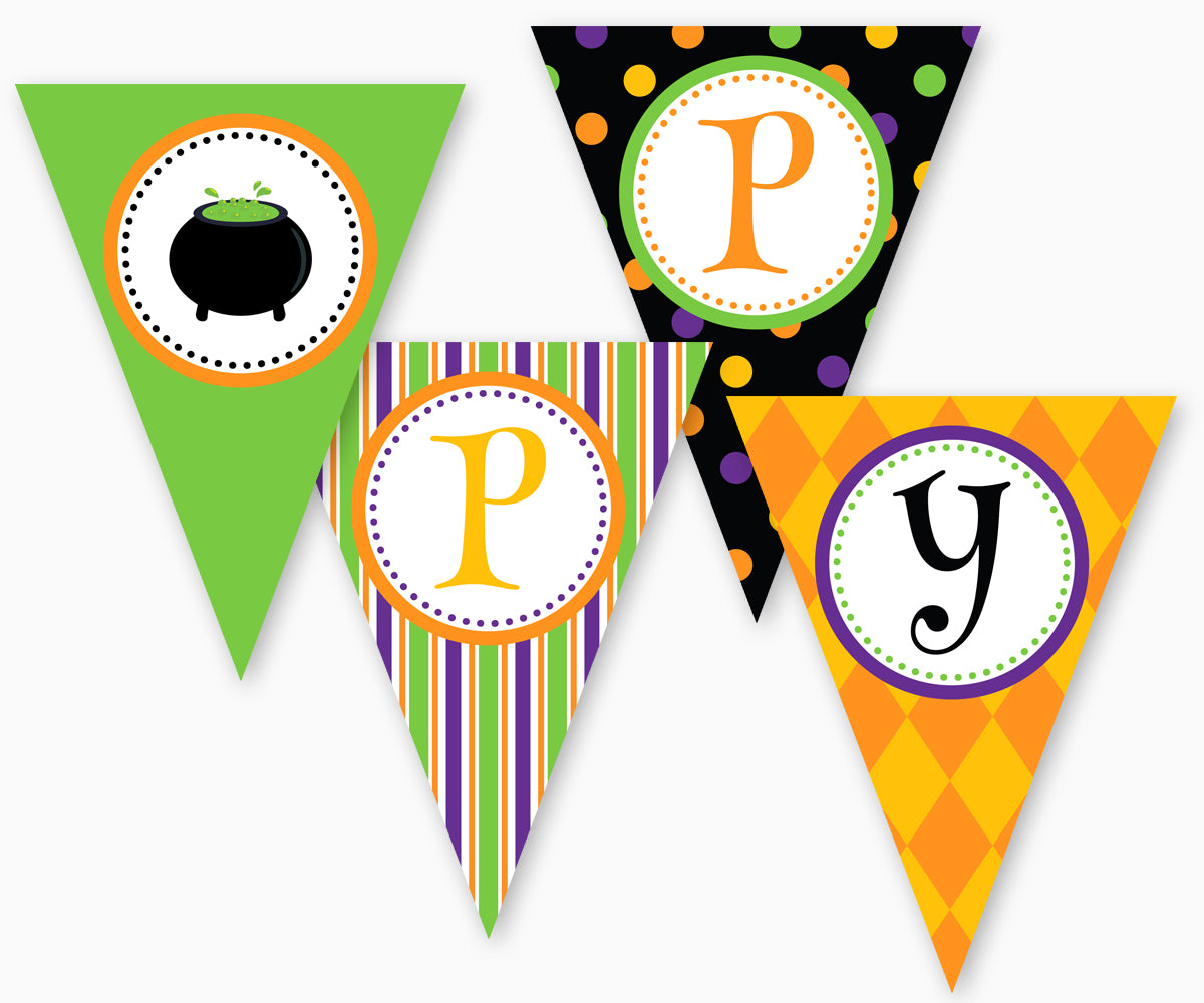 Halloween Party Printables, Halloween Party Banner, Halloween Decor