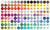 Artful Life Designs Color Chart