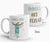 Personalized hot chocolate mug, moose holiday mug 11 oz