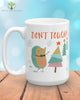 Personalized Hot Chocolate Mug Hedgehog Holiday Mug