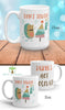 Personalized Hot Chocolate Mugs Hedgehog Holiday Mugs