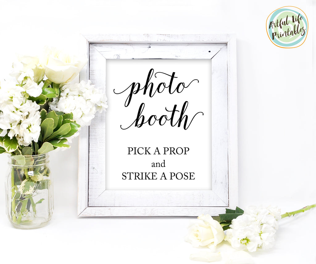 Photo Booth Sign Printable