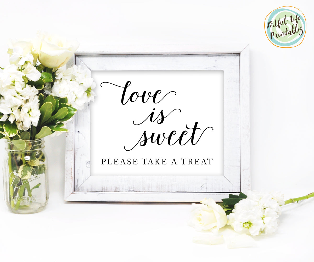 dessert-table-sign-love-is-sweet-please-take-a-treat-wedding-printabl-artful-life-designs for Dessert Table Closed Sign Free Printable Dessert Table Sign, Love is Sweet Please Take A Treat Wedding Printabl - Artful Life Designs for Dessert Table Closed Sign Free Printable