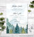 Mountains and Pines Couples Shower Invitation