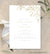 modern minimalist bridal shower invitation