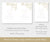 modern minimalist bridal shower invitation, paper saving PDF or single