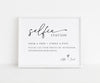 Selfie Station Sign from Artful Life Designs