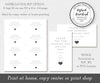 paper saver download option for minimalist wedding favor tags